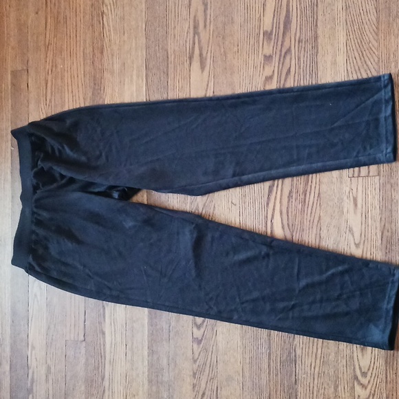 E. MALINE NWT Petite M Women's Leisurewear Soft Black Pants - Picture 5 of 13